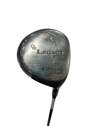 Used Spalding LEGACY STEEL DRIVER Mens Driver RH 10.5 Degree 11834-S000042592