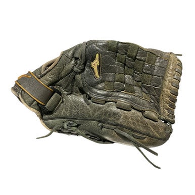 Used Mizuno BLK FASTPITCH GLOVE RH Throw Fastpitch Gloves Black 13" 11834-S000042582