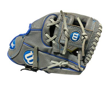 Used Wilson A450 BB/SB Glove RH Throw Grey 10 3/4" 11834-S000042560