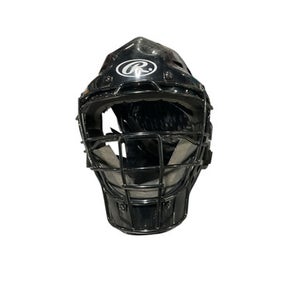 Used Rawlings RAWLINGS HELMET Catchers Helmet w/Mask Black One Size 11834-S000042557
