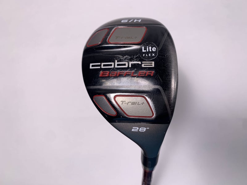 Cobra T-Rail + 6 Hybrid 28* Graphite Design Tour AD G Hybrid 65g Senior RH