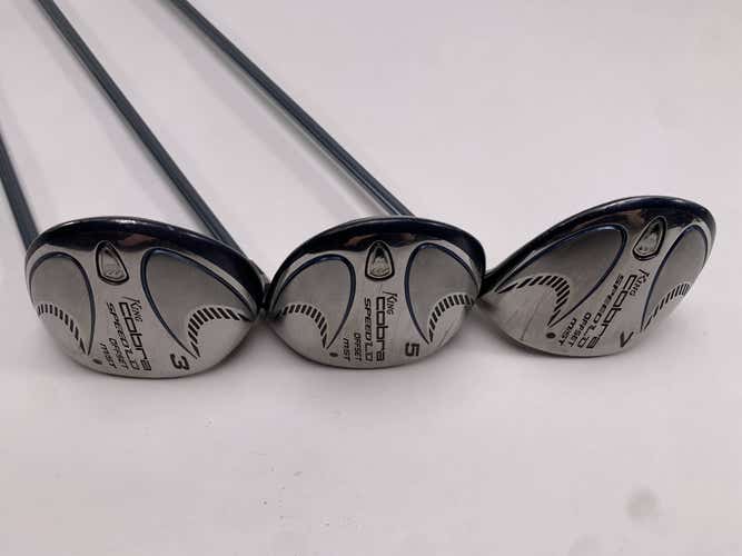 Cobra Speed LD M Offset Wood Set 3 5 7 | 15* 18* 21* M Speed Tuned 45g Ladies RH