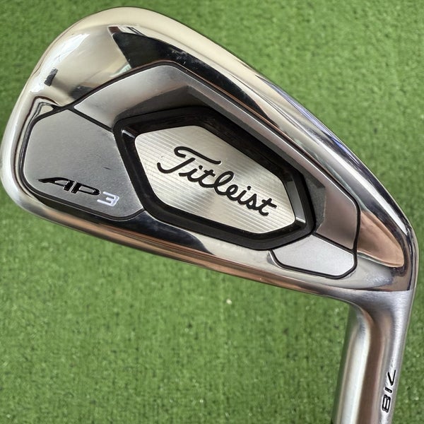 Titleist AP3 718 3 Iron True Temper AMT Black S300 Stiff Flex -1 Short