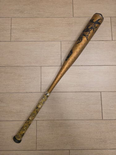 2023 DeMarini Voodoo One Gold BBCOR Certified Bat (-3) 29 oz 32" (Used)