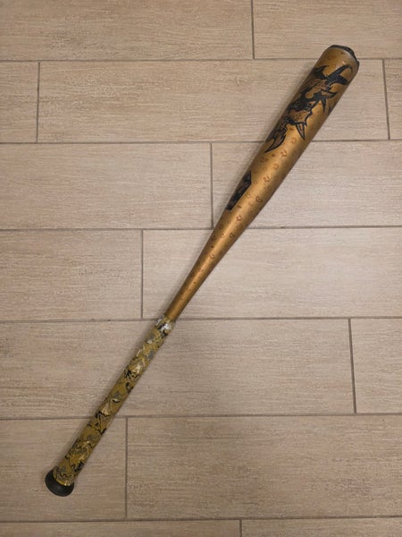 2023 DeMarini Voodoo One Gold BBCOR Certified Bat (-3) 29 oz 32" (Used)