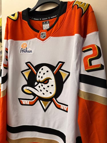 NEW Anaheim Ducks away McTavish jersey size 56