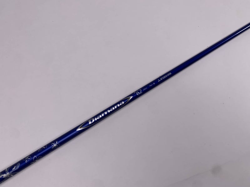 Mitsubishi Rayon Diamana S+62x5ct 62g Stiff Driver Shaft 43.5" Pull 0.335
