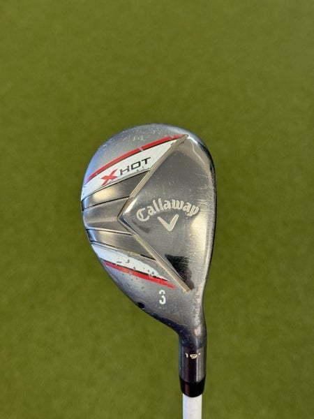 Callaway X Hot 18* 3H Hybrid Stiff Flex Project X  PXv Good