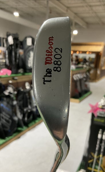 The Wilson 8802 34.5" Right-Handed Blade Putter 10.5" Grip