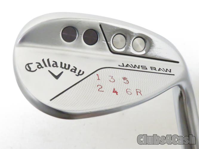 Callaway Jaws Raw Wedge Chrome Rifle Project X 6.5 54 10 s  Stamped