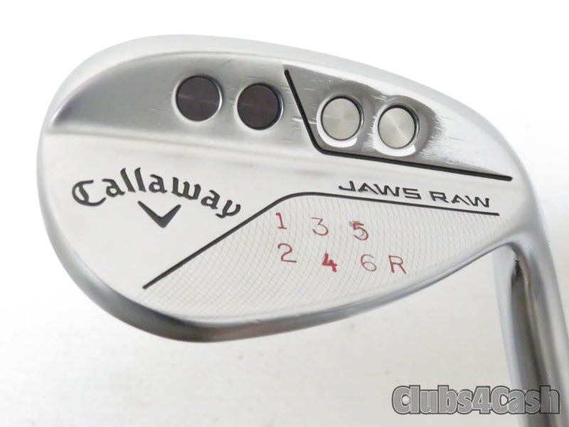 Callaway Jaws Raw Wedge Chrome Rifle Project X 6.5 54 10 s  Stamped