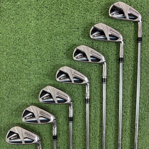 READ Taylormade Sim Max Iron Set 4-PW Dynamic Gold R300 Regular Flex -3 Short