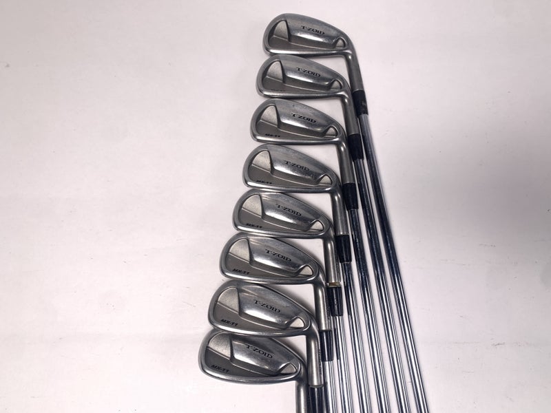 Mizuno T-Zoid EZ Comp Iron Set 3-PW True Temper Dynalite Gold S300 Stiff Mens RH
