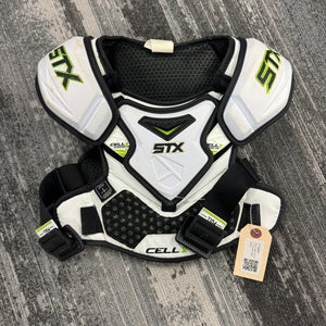 Small Youth STX Cell V Shoulder Pads (Used)