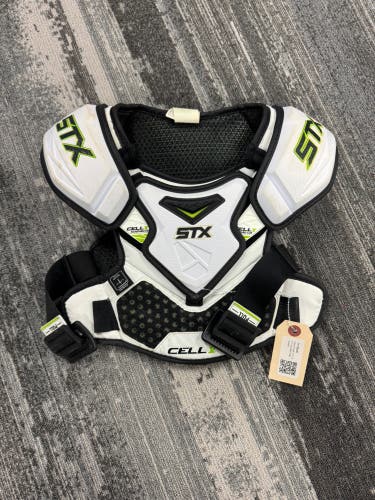 Small Youth STX Cell V Shoulder Pads (Used)
