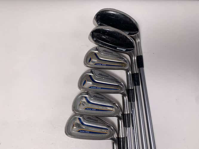Mizuno MX 100 Hybrid Iron Set 4+5 Hybrid 6-9 DG XP R300 Graphite & Steel Mens RH