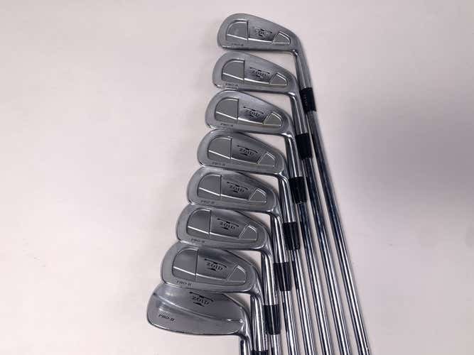 Mizuno T-Zoid Pro II Forged Iron Set 3-PW DG S300 Stiff Steel Mens RH