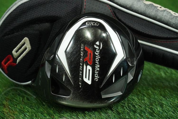 TAYLORMADE R9 SUPERDEEP 9.5 DRIVER BBLB RIGHT HANDED RH (HEAD & HEADCOVER ONLY)