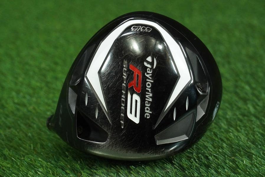 TAYLORMADE R9 SUPERDEEP 9.5 DRIVER BBLB RIGHT HANDED RH (HEAD