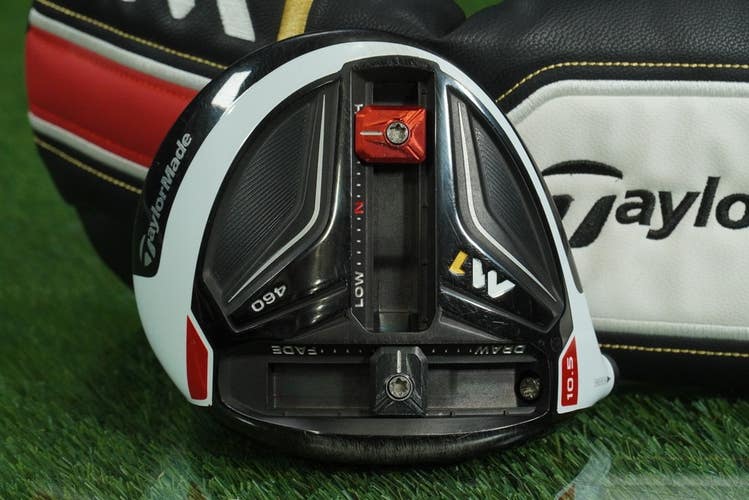 TAYLORMADE M1 10.5 DRIVER 460 LEFT HANDED LH (HEAD & HEADCOVER ONLY) ~ NICE!!
