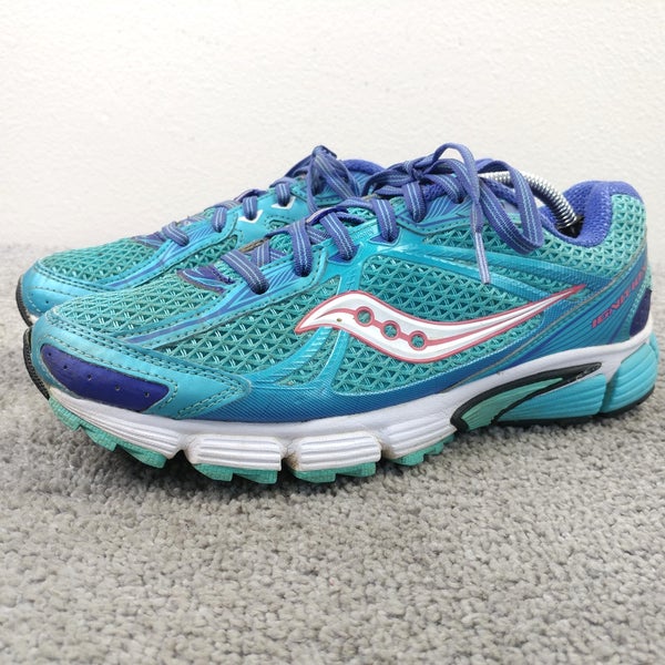 Saucony Ignition 5 Womens Size 9 Running Shoes Blue Sneakers S15202-1 Low Top