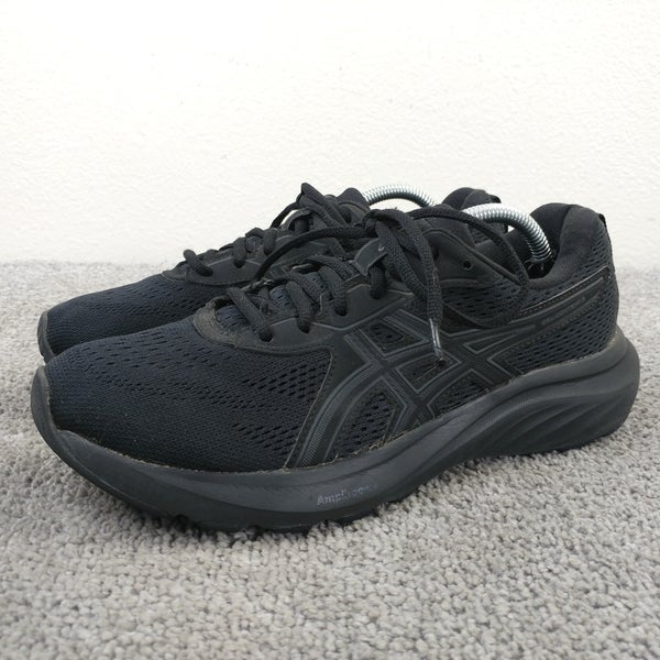 ASICS Gel Contend 9 Womens Size 8 Running Shoes Black Low Top Sneakers 1012B681