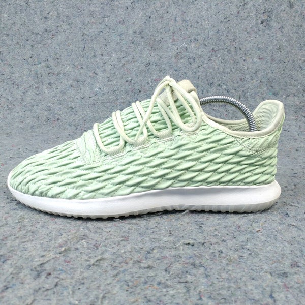 Adidas Tubular Shadow Womens Size 10 Running Shoes Linen Green BB8867 Sneakers