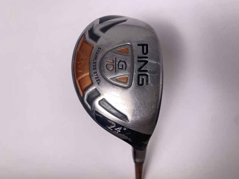 Ping G10 5 Hybrid 24* TFC 129 H Stiff Graphite Mens RH