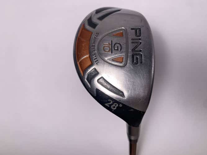 Ping G10 6 Hybrid 28* TFC129 Regular Graphite Mens RH