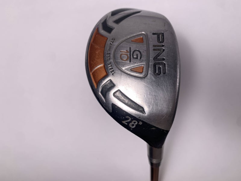 Ping G10 6 Hybrid 28* TFC129 Regular Graphite Mens RH