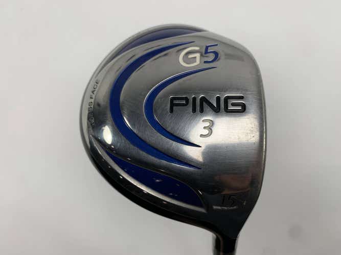 Ping G5 3 Fairway Wood 15* TFC100 Regular Graphite Mens RH