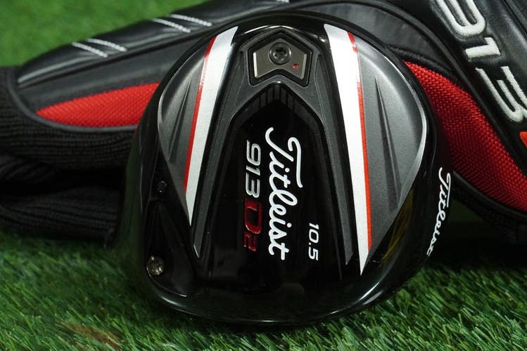 TITLEIST 913D2 10.5 DRIVER RIGHT HANDED RH (HEAD & HEADCOVER ONLY) ~ VERY NICE!