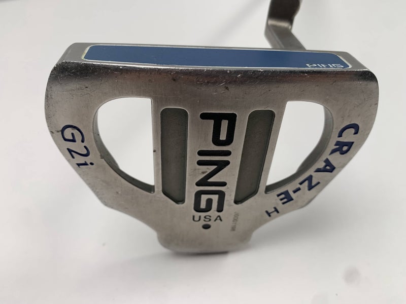 Ping G2i Craz-E Heel Shaft Putter 37" Black Dot Mens RH - NEW LONG GRIP