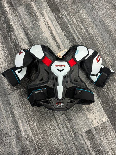 Large Junior CCM Jetspeed FT6 Pro Shoulder Pads (Used)