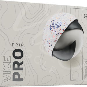 Vice Golf Pro Golf Balls (Drip Red/Blue, 12pk) 1 Dozen 2025 NEW