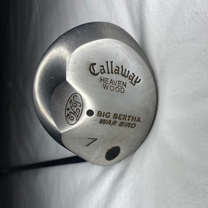 Callaway Big Bertha Warbird Heaven Wood 7 Fairway Wood True Temper Memphis 10 RH
