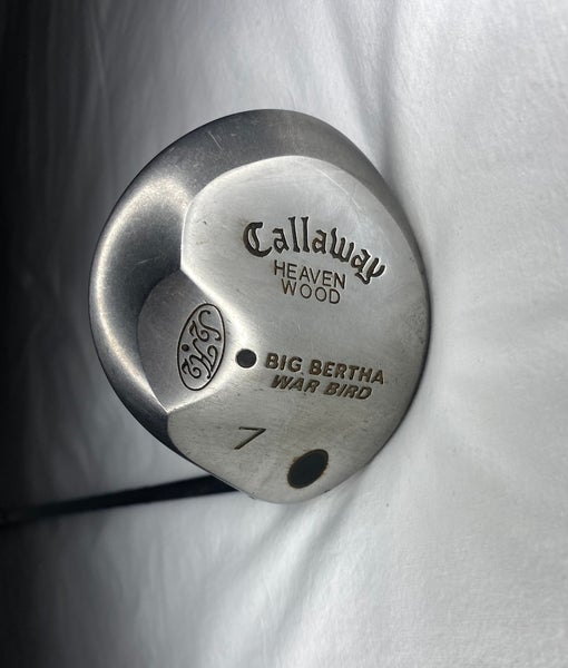 Callaway Big Bertha Warbird Heaven Wood 7 Fairway Wood True Temper Memphis 10 RH