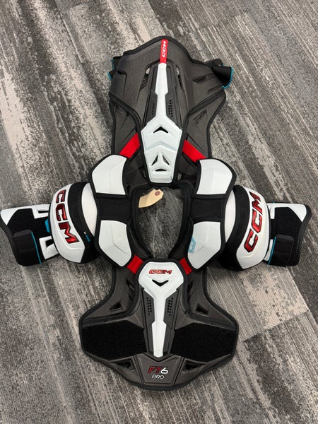 Large Junior CCM Jetspeed FT6 Pro Shoulder Pads (Used)
