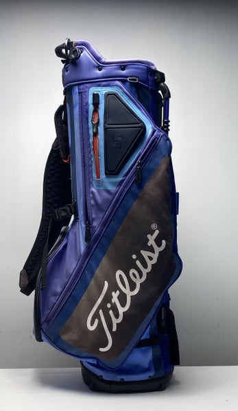 Titleist Players 5 Stand Bag Blue 5-Way Divide Single Strap Golf Bag