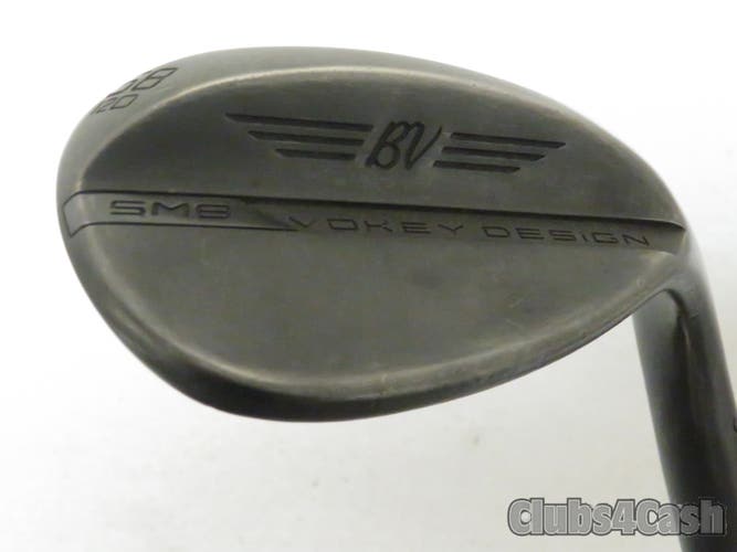 Titleist Vokey SM8 Wedge Jet Black Dynamic Gold MID 115  58 12 D Grind  -1/2"