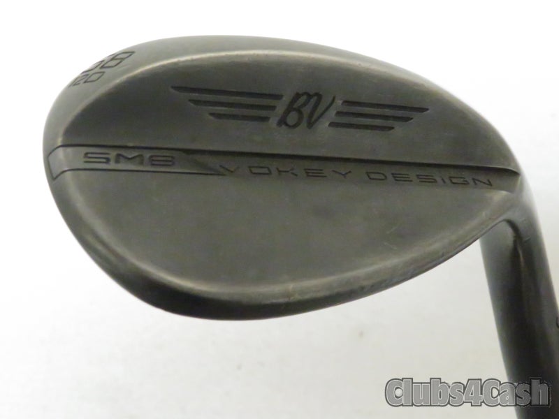 Titleist Vokey SM8 Wedge Jet Black Dynamic Gold MID 115  58 12 D Grind  -1/2"