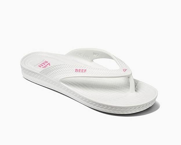 Reef Water Court Flip Flop Women's US 8 White Waterproof Thong Sandals TLW367