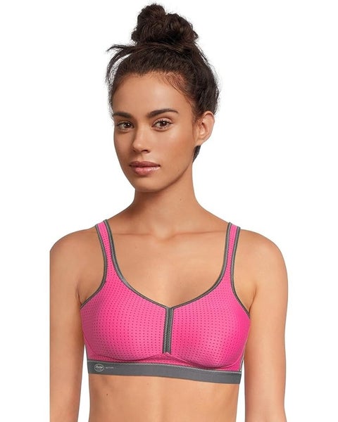 Anita Enforcer Womens 34E Pink Stretch Adjustable Performance Sports Bra TLW377
