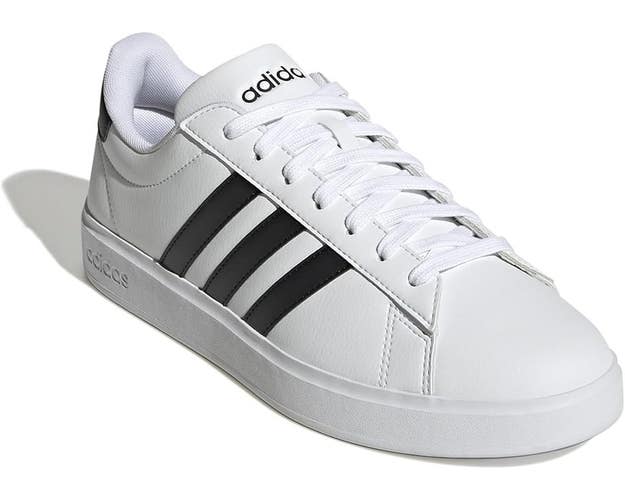 Adidas Grand Court 2.0 Sneakers Men's US 13 White Leather Lifestyle Shoes TZP550