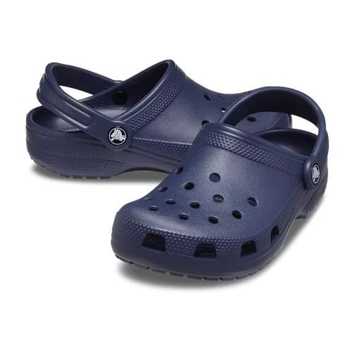 Crocs Classic 34581-59165 Clogs Kids US 2Y Navy Round Toe Slip On Shoes TLW358