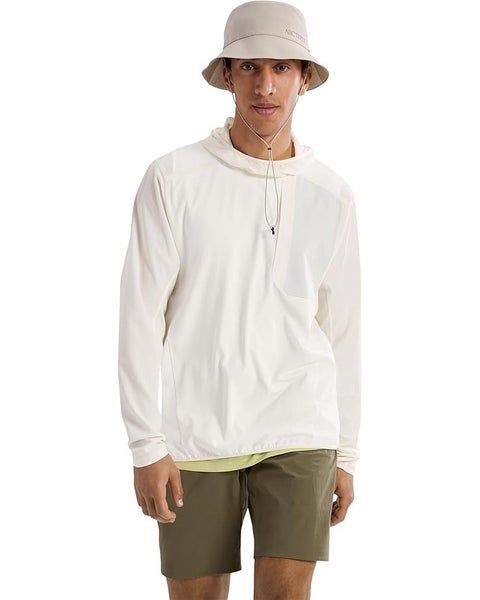 Arc'teryx Sima Coat Men's Small Arctic Silk Hooded Long Sleeves Pullover TLW378