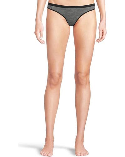 Icebreaker Siren Bikini Bottom Womens Large Gritstone Heather Swimwear TLW406