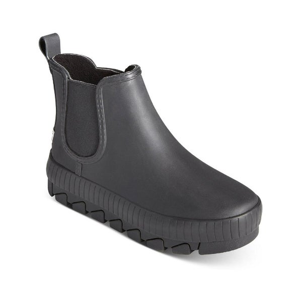 Sperry Torrent Chelsea STS86828 Boot Womens 8 Black Waterproof Rain Boot TZP501