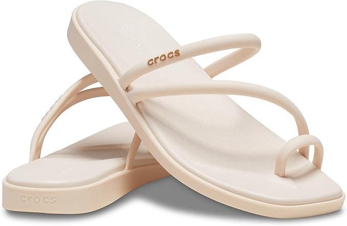 Crocs Miami Flip Flop Women's US 8 Dew Toe Loop Slip On Flat Sandals TLW362
