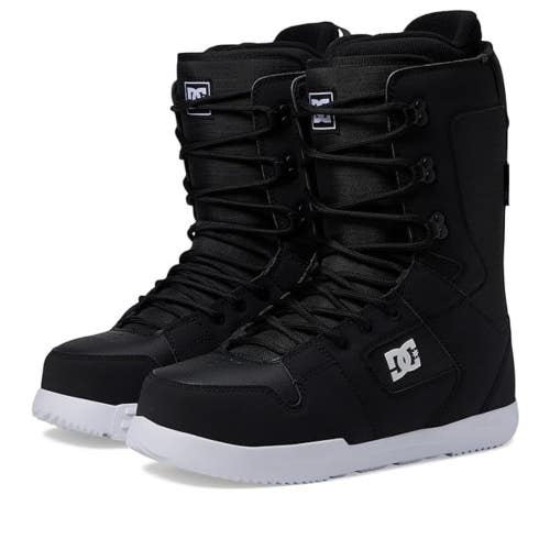 DC Phase ADYO200056-BKW Snowboard Boots Men's US 9 Black White Lace Up TZP570